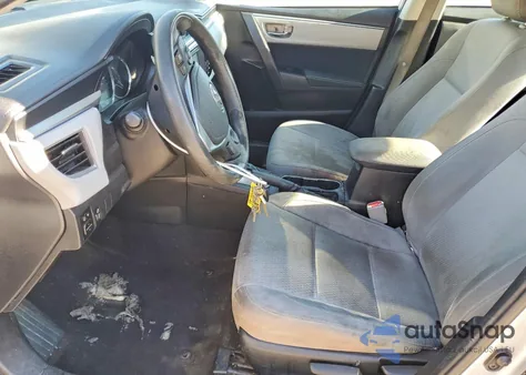 2015 Toyota Corolla L z USA, uszkodzony, nr VIN 2T1BURHE9FC256170